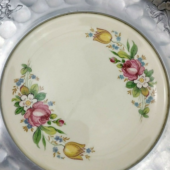 Paden City Pottery Accents Paden City Potterycromwell Aluminum Basket